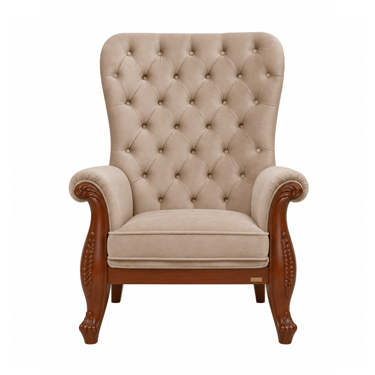 Hilton Accent Chair Front View
