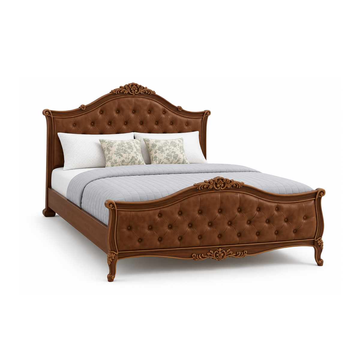 Edinburgh Bed - Side Front Angle